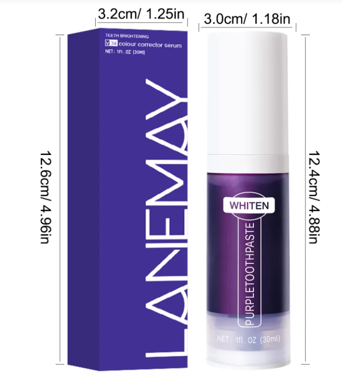 Purple Toothpaste